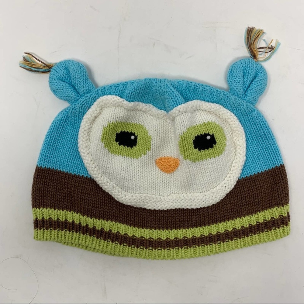 Neiman Marcus owl beanie hat size‎ small